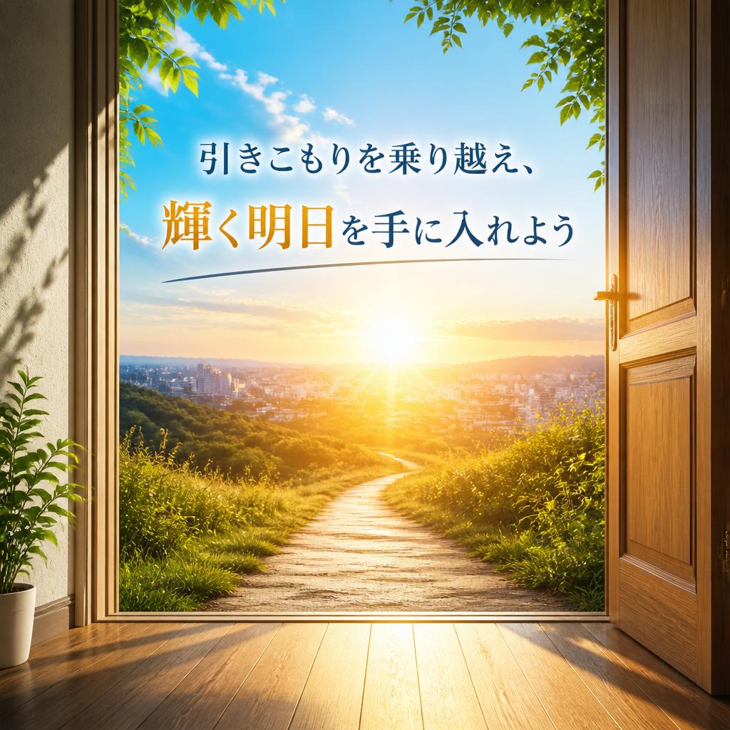 引きこもりを乗り越え、輝く明日を手に入れよう