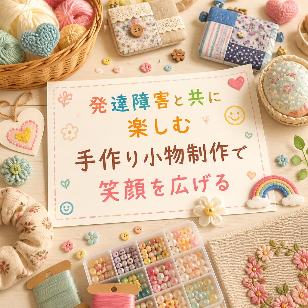 発達障害と共に楽しむ手作り小物制作で笑顔を広げる