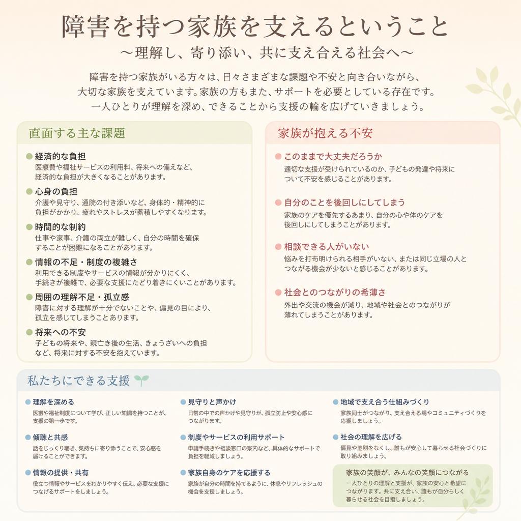 家族支援—大切な人たちを共に支える