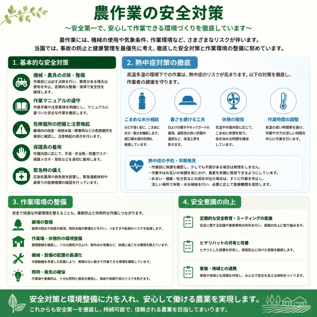 2. 安全な作業環境