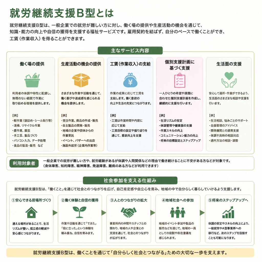 就労支援サービスでの成長